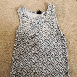 Flower tank top